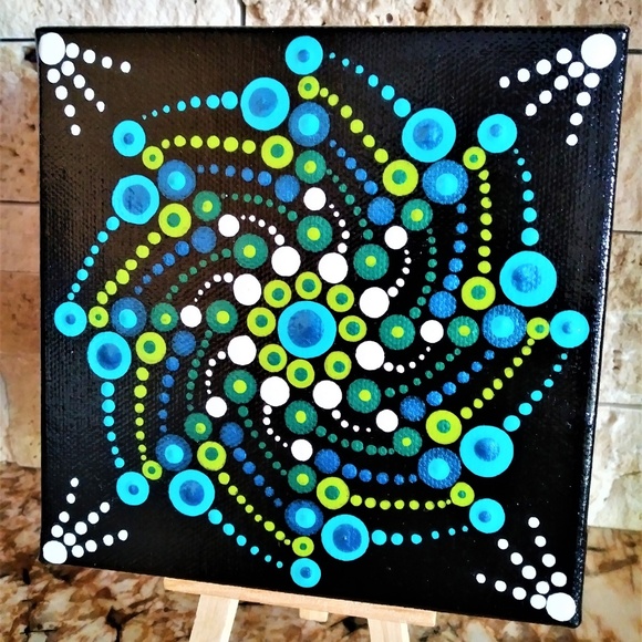 NEW Mandala Canvas Painting - Picture 3 of 3